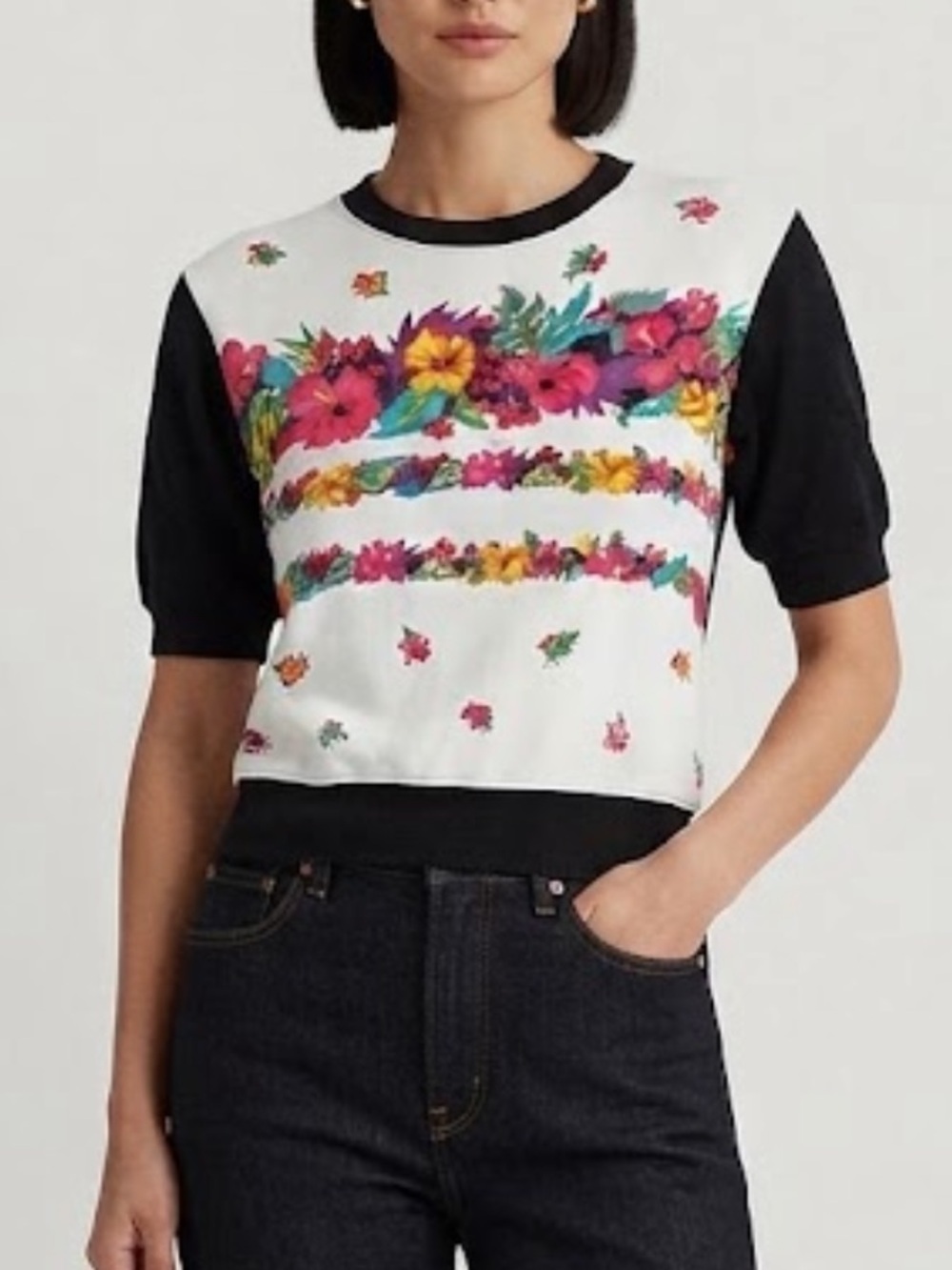 Vintage Koret Floral Top